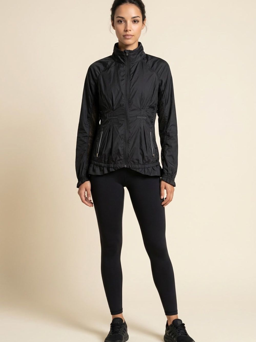 lululemon athletica Black Lightweight Packable Utility Jacket